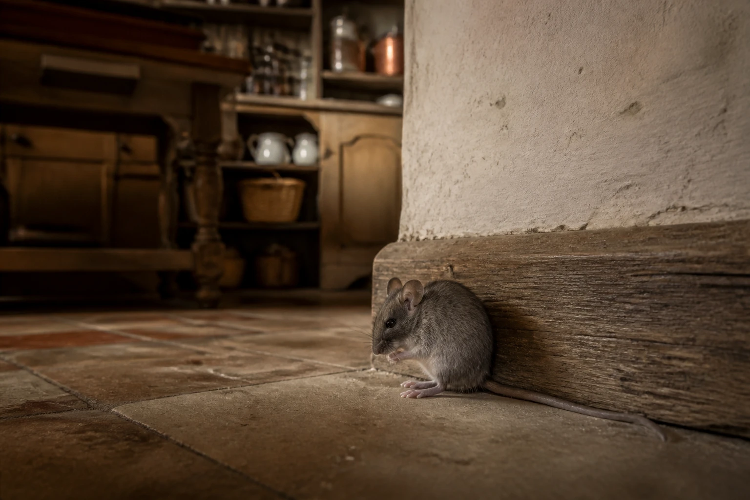 Souris qui rentre dans la maison : signification et que faire