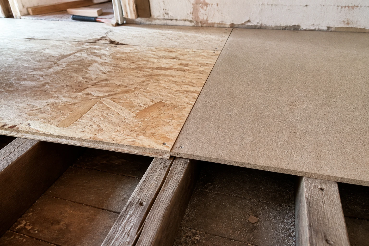 Plancher en aggloméré ou OSB : lequel choisir selon l’usage ?