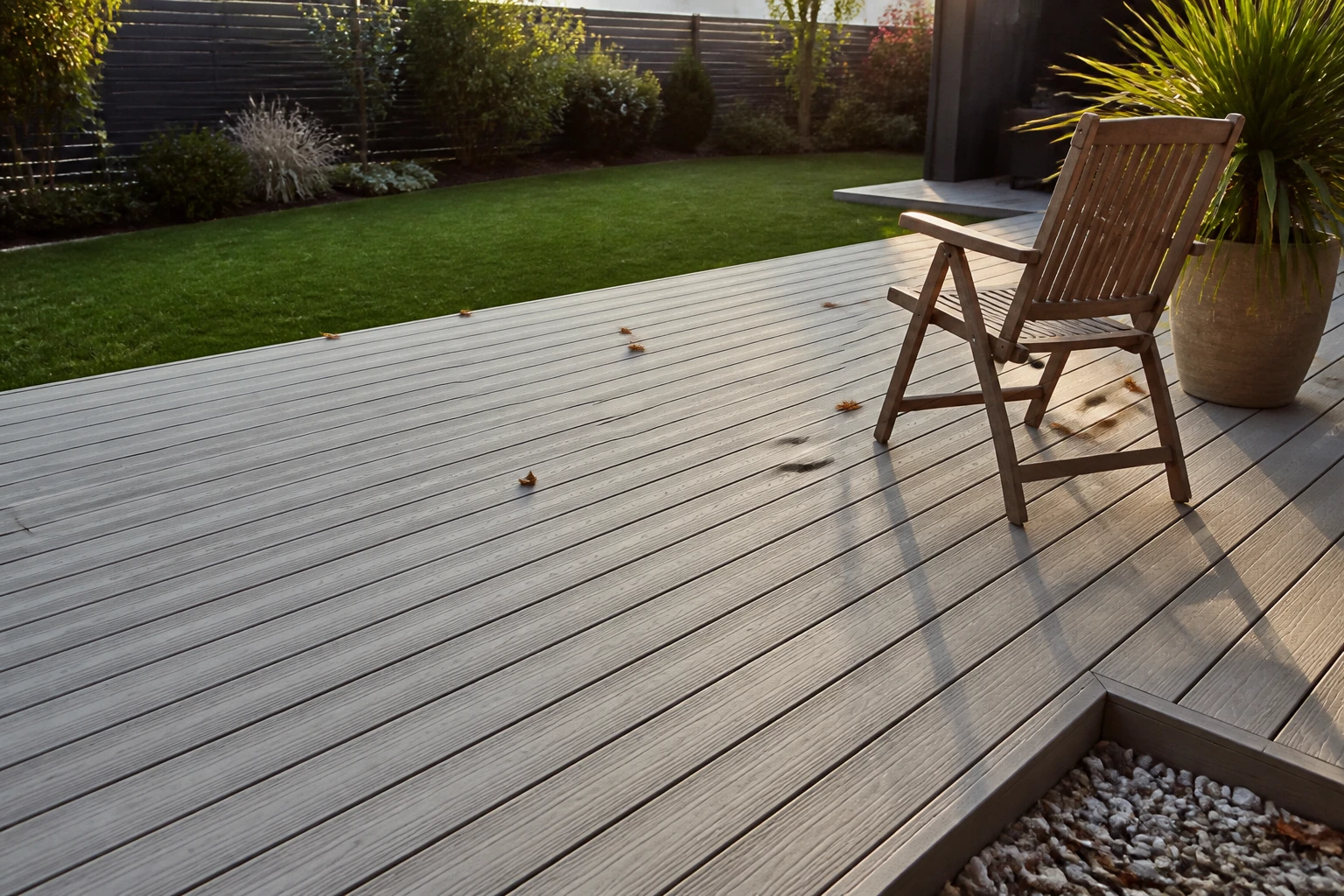 Inconvénient terrasse composite : ce qu’il faut savoir avant d’acheter