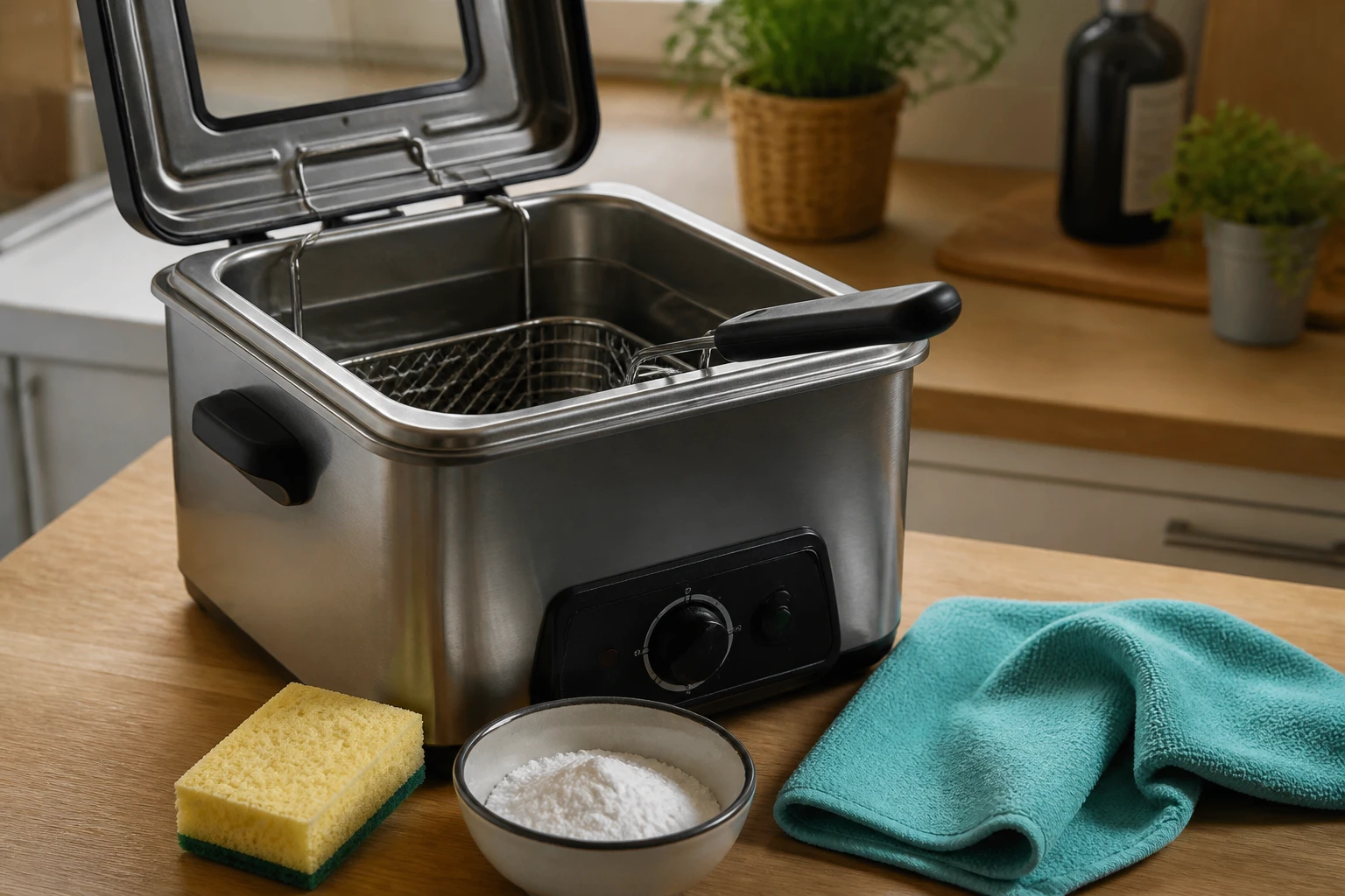 Comment nettoyer une friteuse : la méthode complète et efficace