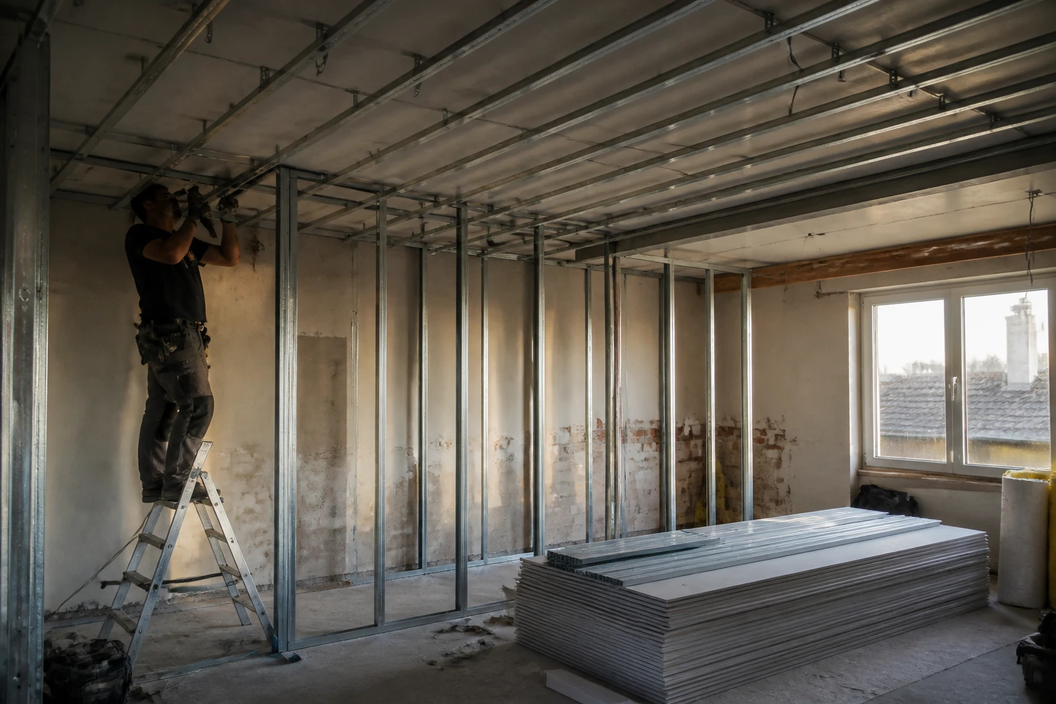 Portée maximum plafond autoportant M48 : le guide chantier